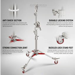 AMBITFUL Stable and Versatile - Heavy Duty Stainless Steel L6-2700 AMBITFUL Stable and Versatile - Heavy Duty Stainless Steel L6-2700