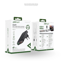 Fast Charge Wall Charger A100 PD65W (2xUSB-C + 1xUSB-A) EU Fast Charge Wall Charger A100 PD65W (2xUSB-C + 1xUSB-A) EU