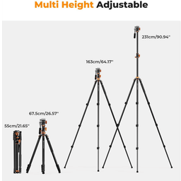 KF09.137 Professional Camera Tripod 2.3m KF09.137 Professional Camera Tripod 2.3m