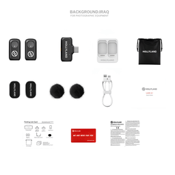 Hollyland LARK A1 Mini Duo 2-Person (USB-C) Hollyland LARK A1 Mini Duo 2-Person (USB-C)