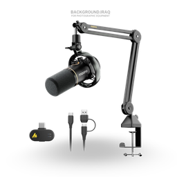 PD200W Hybrid Wireless RGB USB/XLR Dynamic Microphon PD200W Hybrid Wireless RGB USB/XLR Dynamic Microphon