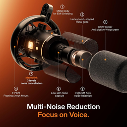 PD200W Hybrid Wireless RGB USB/XLR Dynamic Microphon PD200W Hybrid Wireless RGB USB/XLR Dynamic Microphon