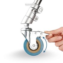 عجلات احترافية متحركة لحوامل الإضاءة والاستوديو عجلات احترافية متحركة لحوامل الإضاءة والاستوديو
