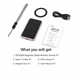 TELESIN Magnetic Selfie & Vlog Monitor Screen for Phone TELESIN Magnetic Selfie & Vlog Monitor Screen for Phone
