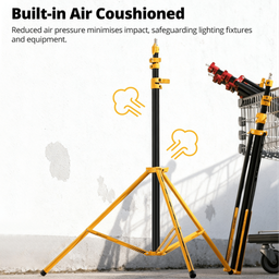 AMBITFUL GM280Y – 280cm Air Cushioned Light Stand AMBITFUL GM280Y – 280cm Air Cushioned Light Stand