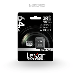 Lexar Silver Plus 64GB UHS-I V30 (205MB/s) microSDXC Lexar Silver Plus 64GB UHS-I V30 (205MB/s) microSDXC