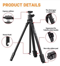 ZOMEI Q600 Camera tripod ZOMEI Q600 Camera tripod