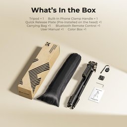 KF09.169 Tripod for Phone& Camera, Compact Portable Travel Tripod KF09.169 Tripod for Phone& Camera, Compact Portable Travel Tripod