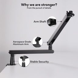 BA92 Microphone Boom Arm Stand maono BA92 Microphone Boom Arm Stand maono
