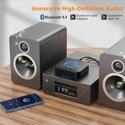 مستقبل بلوتوث 1Mii B06 Plus، محول صوت لاسلكي عالي الدقة (HiFi) 1Mii B06 Plus Bluetooth Receiver, HiFi Wireless Audio Adapter
