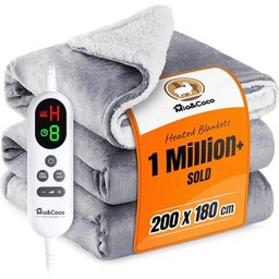 بطانية التدفئة الكهربائي Mia & Coco Electric blanket 200x180cm