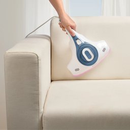 مكنسة كهربائية محمولة مخصصة للتنظيف العميق للمراتب، والوسائد، والمنسوجات SilverCrest Anti-Dust Mite Handheld Vacuum Cleaner
