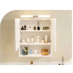 خزانة الحمام والمكياج الجدارية الفاخرة Bathroom Mirror Cabinet