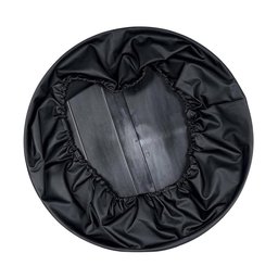 غطاء الإطار الاحتياطي الخلفي لاند روفر ديفندر باللون الأسود اللامع Gloss Black OE-Style Spare Wheel Cover designed for the Land Rover Defender