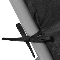 الدوشك (الوسادة) لكرسي و مرجوحه الاسترخاء والتشميس black, tufted, thick-padded outdoor chaise lounge