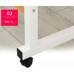 طاولة  متحركة ومتعددة الاستخدامات height-adjustable, mobile laptop table