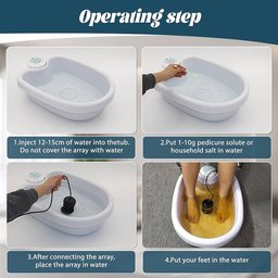 جهاز سبا وتطهير القدمين الأيوني المحمول Ionic Detox Foot Spa