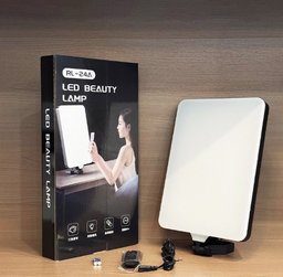 لوحة إضاءة تصوير RL-24A قياس 19 إنش رفيعة جداً بقوة 35W و360 حبة LED - بطارية 12000mAh وريموت 10 متر RL-24A 19 Inch Panel Light 12000mAh 35W
