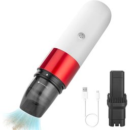 مكنسة كهربائية لاسلكية محمولة من نوع Hoofun (موديل 6 في 1). Hoofun 6-in-1 Handheld Cordless Vacuum Cleaner