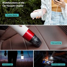 مكنسة كهربائية لاسلكية محمولة من نوع Hoofun (موديل 6 في 1). Hoofun 6-in-1 Handheld Cordless Vacuum Cleaner