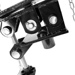 محول رافعة ناقل الحركة القابل للتعديل المزدوج بحمولة 1100 رطل 1100 LBS Dual Adjustable Transmission Jack Adapter