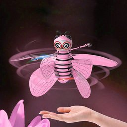 النحلة الطائرة التفاعلية بالاستشعار بالأشعة تحت الحمراء مع شاحن USB Induction Bee Infrared Induction Flying Toy with USB Charger