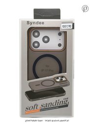 كفر SYNDEE سلم مطفي حماية كاميرا MagSafe مضاد للاصفرار لجهاز ايفون 17 برو SYNDEE MagSafe iPhone 17 Pro Case