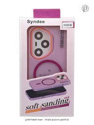 كفر SYNDEE سلم مطفي حماية كاميرا MagSafe مضاد للاصفرار لجهاز هونر 400 برو SYNDEE MagSafe Honor 400 Pro Case