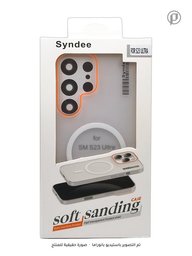 كفر SYNDEE سلم مطفي حماية كاميرا MagSafe مضاد للاصفرار لجهاز سامسونج S23 الترا SYNDEE MagSafe Samsung S23 Ultra Case