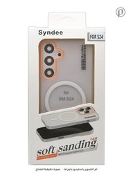 كفر SYNDEE سلم مطفي حماية كاميرا MagSafe مضاد للاصفرار لجهاز سامسونج S24 SYNDEE MagSafe Samsung S24 Case