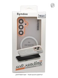 كفر SYNDEE سلم مطفي حماية كاميرا MagSafe مضاد للاصفرار لجهاز سامسونج S24 FE SYNDEE MagSafe Samsung S24 FE Case