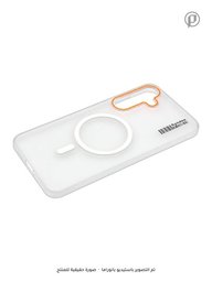 كفر SYNDEE سلم مطفي حماية كاميرا MagSafe مضاد للاصفرار لجهاز سامسونج S24 FE SYNDEE MagSafe Samsung S24 FE Case