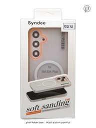 كفر SYNDEE سلم مطفي حماية كاميرا MagSafe مضاد للاصفرار لجهاز سامسونج S24 بلس SYNDEE MagSafe Samsung S24 Plus Case