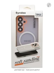كفر SYNDEE سلم مطفي حماية كاميرا MagSafe مضاد للاصفرار لجهاز سامسونج S25 SYNDEE MagSafe Samsung S25 Case