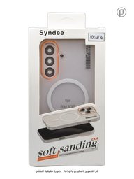 كفر SYNDEE سلم مطفي حماية كاميرا MagSafe مضاد للاصفرار لجهاز سامسونج A37 SYNDEE MagSafe Samsung A37 Case