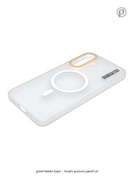 كفر SYNDEE سلم مطفي حماية كاميرا MagSafe مضاد للاصفرار لجهاز سامسونج A37 SYNDEE MagSafe Samsung A37 Case