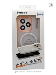 كفر SYNDEE سلم مطفي حماية كاميرا MagSafe مضاد للاصفرار لجهاز هونر 600 لايت SYNDEE MagSafe Honor 600 Lite Case