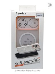 كفر SYNDEE سلم مطفي حماية كاميرا MagSafe مضاد للاصفرار لجهاز هواوي نوفا 15 برو SYNDEE MagSafe Huawei 15 Pro Case