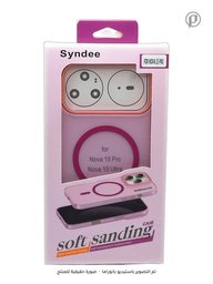كفر SYNDEE سلم مطفي حماية كاميرا MagSafe مضاد للاصفرار لجهاز هواوي نوفا 15 برو SYNDEE MagSafe Huawei 15 Pro Case
