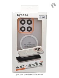 كفر SYNDEE سلم مطفي حماية كاميرا MagSafe مضاد للاصفرار لجهاز هونر X7D SYNDEE MagSafe Honor X7D Case