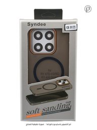 كفر SYNDEE سلم مطفي حماية كاميرا MagSafe مضاد للاصفرار لجهاز هونر X7D SYNDEE MagSafe Honor X7D Case