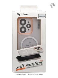 كفر SYNDEE سلم مطفي حماية كاميرا MagSafe مضاد للاصفرار لجهاز ريلمي 15 SYNDEE MagSafe Realme 15 Case