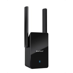 مقوي وموسع نطاق شبكة WiFi 6 AX3000 من BrosTrend، مزود بمنفذ Gigabit وتقنية OFDMA BrosTrend WiFi 6 AX3000 WiFi Booster Range Extender with Gigabit Port OFDMA
