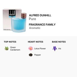 عطر دنهل بيور للرجال 75مل ALFRED DUNHILL Dunhill Pure / EDT