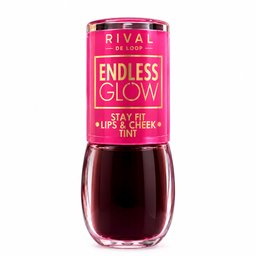 تنت ريفال دي لوب إندلس غلو للشفاه والخدود – لون توتي غامق RIVAL DE LOOP Endless Glow Stay Fit Lips & Cheek Tint