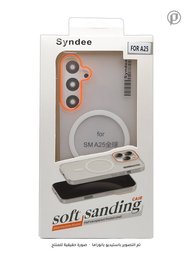 كفر SYNDEE سلم مطفي حماية كاميرا MagSafe مضاد للاصفرار لجهاز سامسونج A25 SYNDEE MagSafe Samsung A25 Case