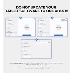 كفر كيبورد ديكسنور (Dexnor) لجهاز سامسونج جالاكسي تاب S10+ / S9+ / S8 Plus / S9 FE+ / S7 FE Dexnor for Samsung Galaxy Tab S10+ Plus/S9+ Plus/S8 Plus/S9 FE+/S7 FE Keyboard Case