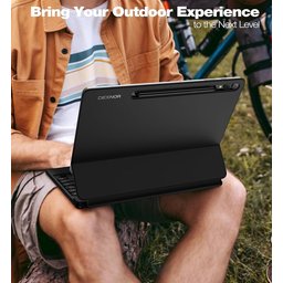 كفر كيبورد ديكسنور (Dexnor) لجهاز سامسونج جالاكسي تاب S10+ / S9+ / S8 Plus / S9 FE+ / S7 FE Dexnor for Samsung Galaxy Tab S10+ Plus/S9+ Plus/S8 Plus/S9 FE+/S7 FE Keyboard Case