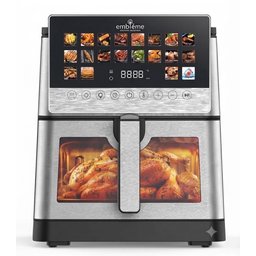 قلايه هوائيه 8 لتر من شركة امبليوم 8 Liter Air Fryer from Ampelium Company