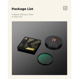 Black Diffusion Pro-Mist 1- Effect Filter for Camera Lens Black Diffusion Pro-Mist 1- Effect Filter for Camera Lens